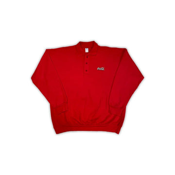 Vintage Embroidered Coca Cola Sweatshirt | Rebalance Vintage.