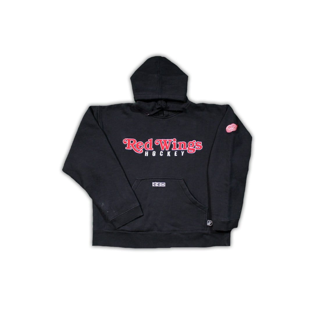 Vintage Red Wings CCM Hoodie | Rebalance Vintage.