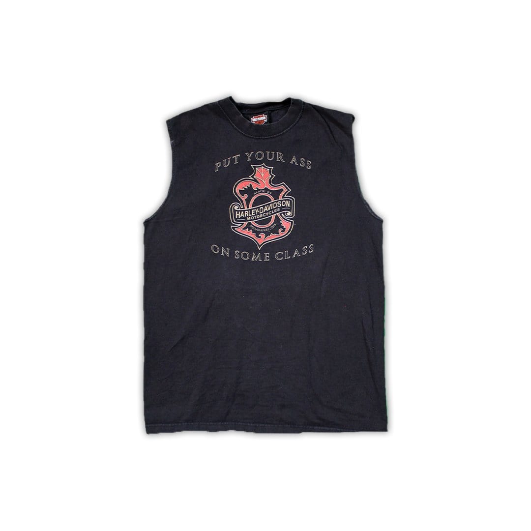 Vintage Harley Davidson “Put Your Ass on Some Class” Tank Top | Rebalance Vintage.