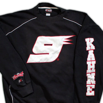 Vintage Kahne #9 x Budweiser Racing Crewneck | Rebalance Vintage.
