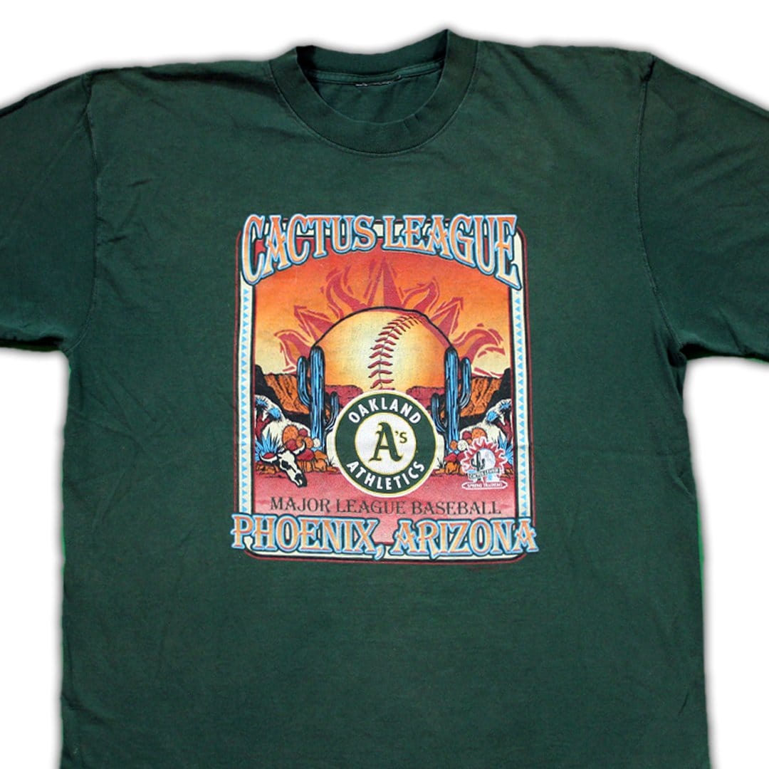 Vintage Oakland Cactus League Phoenix, Arizona MLB Tee | Rebalance Vintage.
