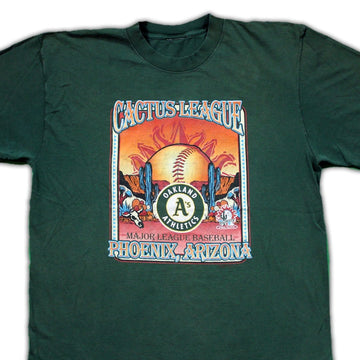 Vintage Oakland Cactus League Phoenix, Arizona MLB Tee | Rebalance Vintage.