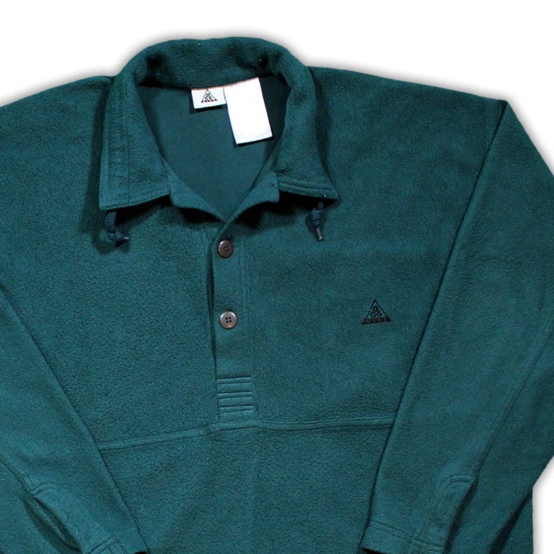 Vintage 90s RARE Nike x ACG Fleece Sweater | Rebalance Vintage.