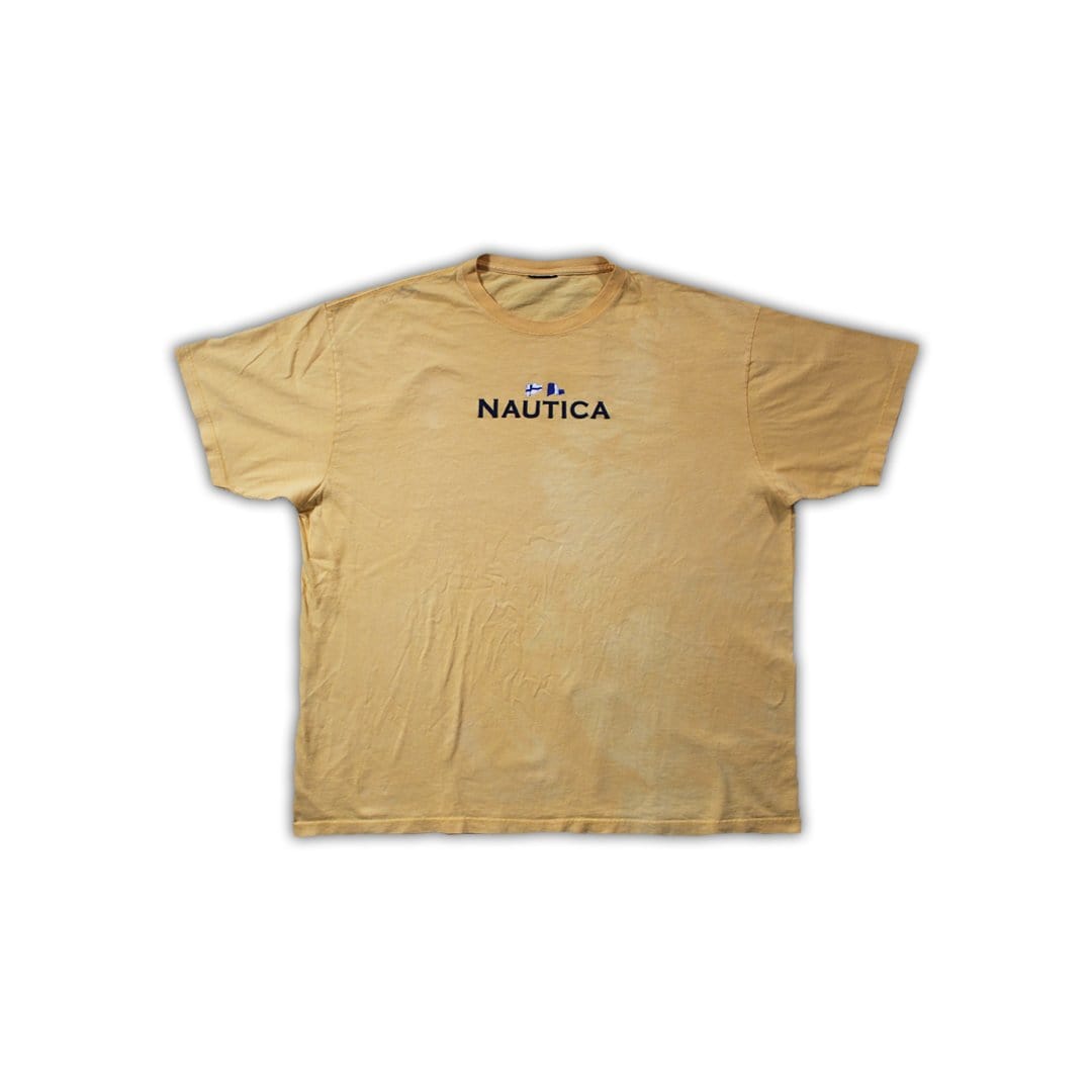 Vintage Yellow Nautica Tee (XXL) | Rebalance Vintage.