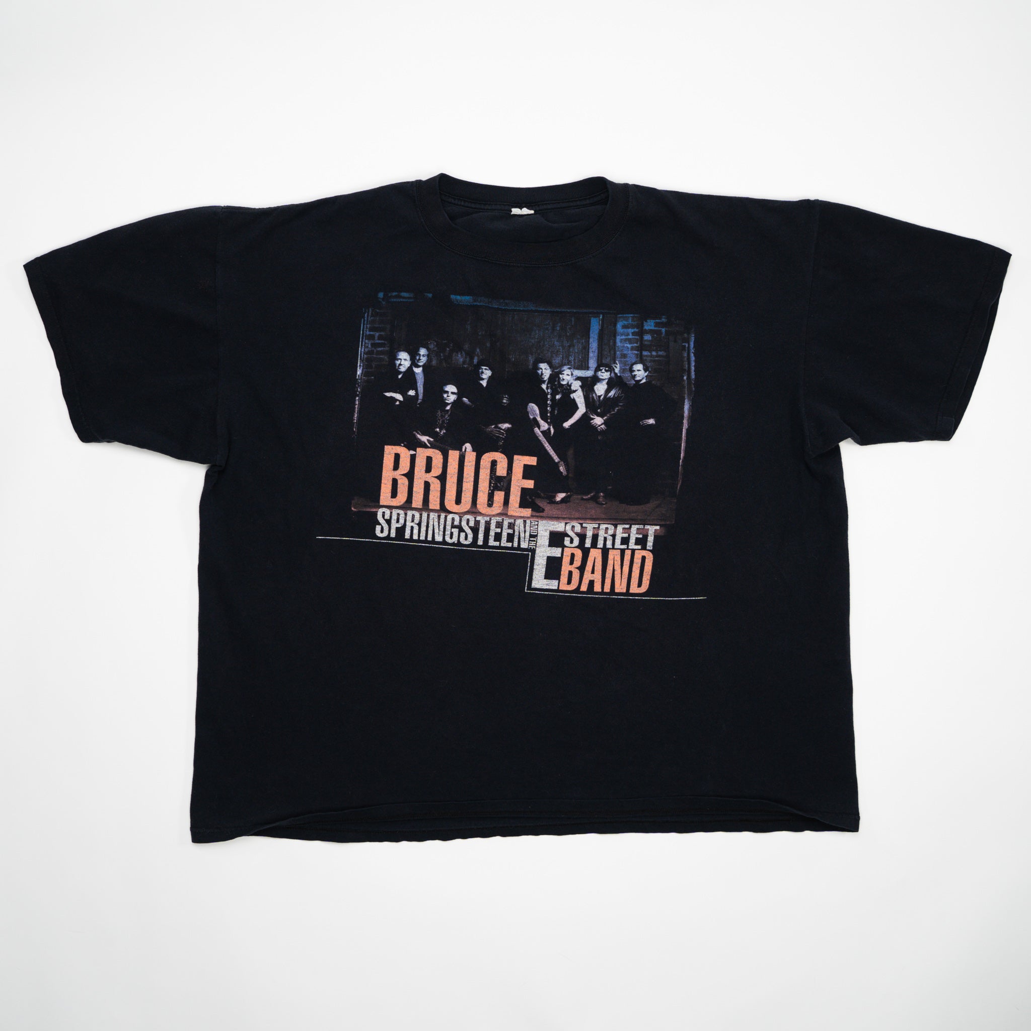Vintage Black Bruce Springsteen E-Street Band Tee (XL) | Rebalance Vintage.