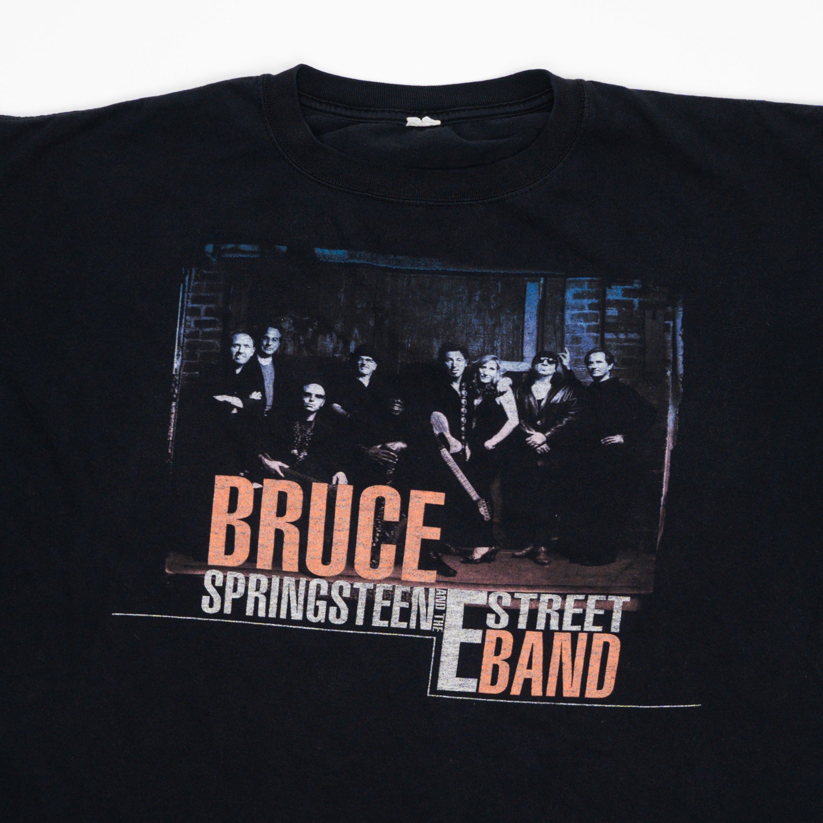 Vintage Black Bruce Springsteen E-Street Band Tee (XL) | Rebalance Vintage.