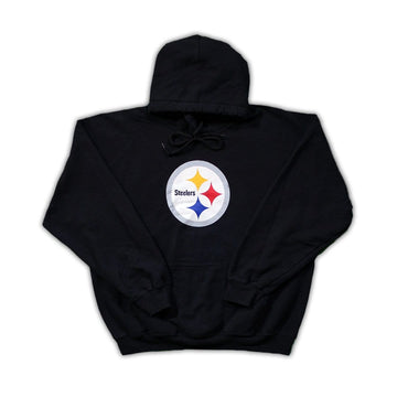 Vintage Black Steelers Hoodie | Rebalance Vintage.