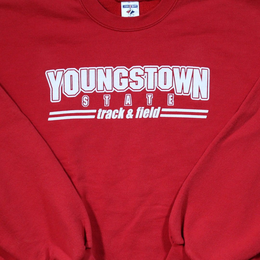 Vintage Youngstown State Track & Field Crewneck | Rebalance Vintage.