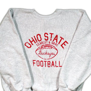 Vintage Ohio State Scarlett Football Crewneck