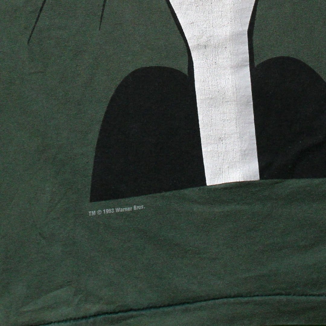 Vintage 93' Green Sylvester Looney Tunes Tee | Rebalance Vintage.