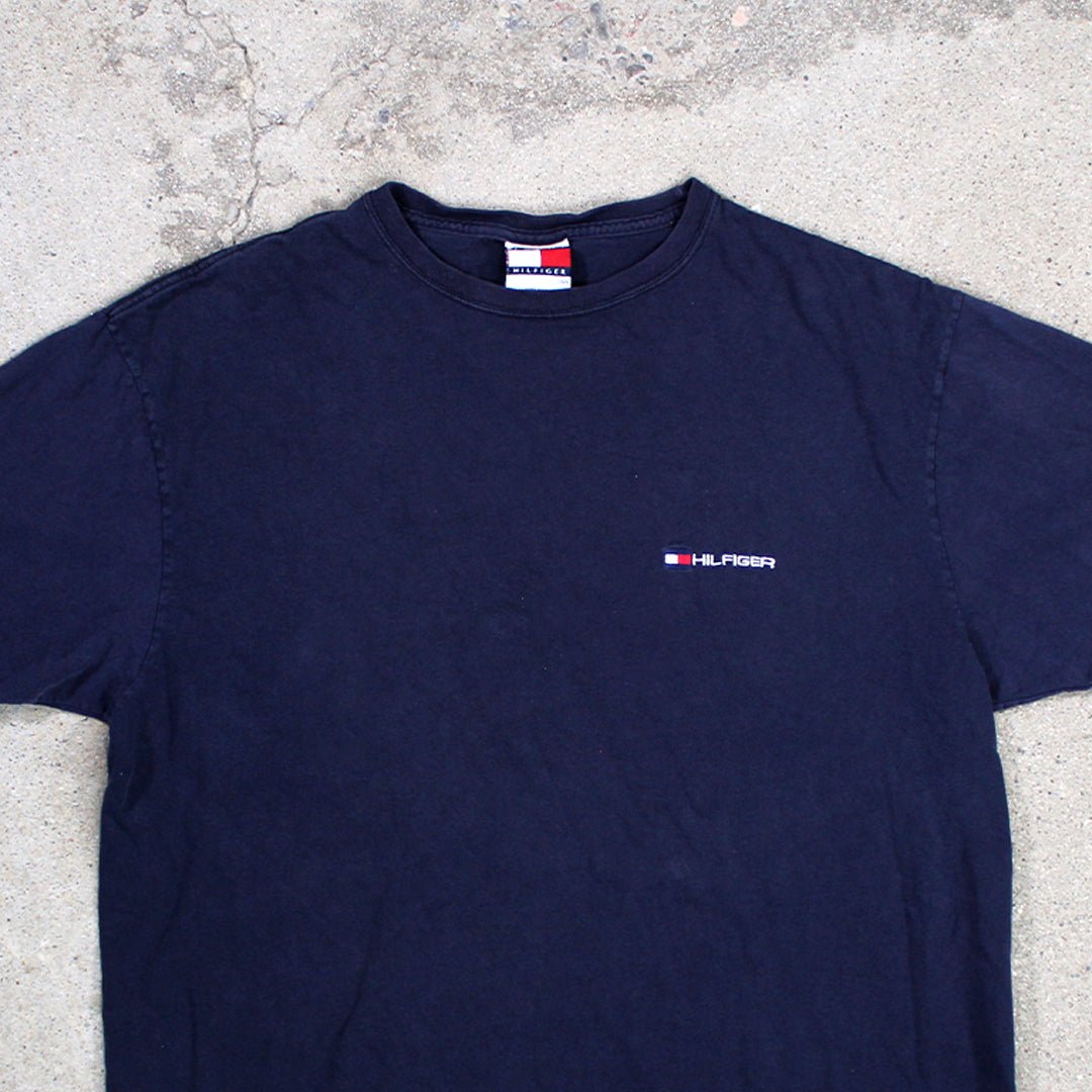 VIntage Blue Tommy Hilfiger Tee | Rebalance Vintage.