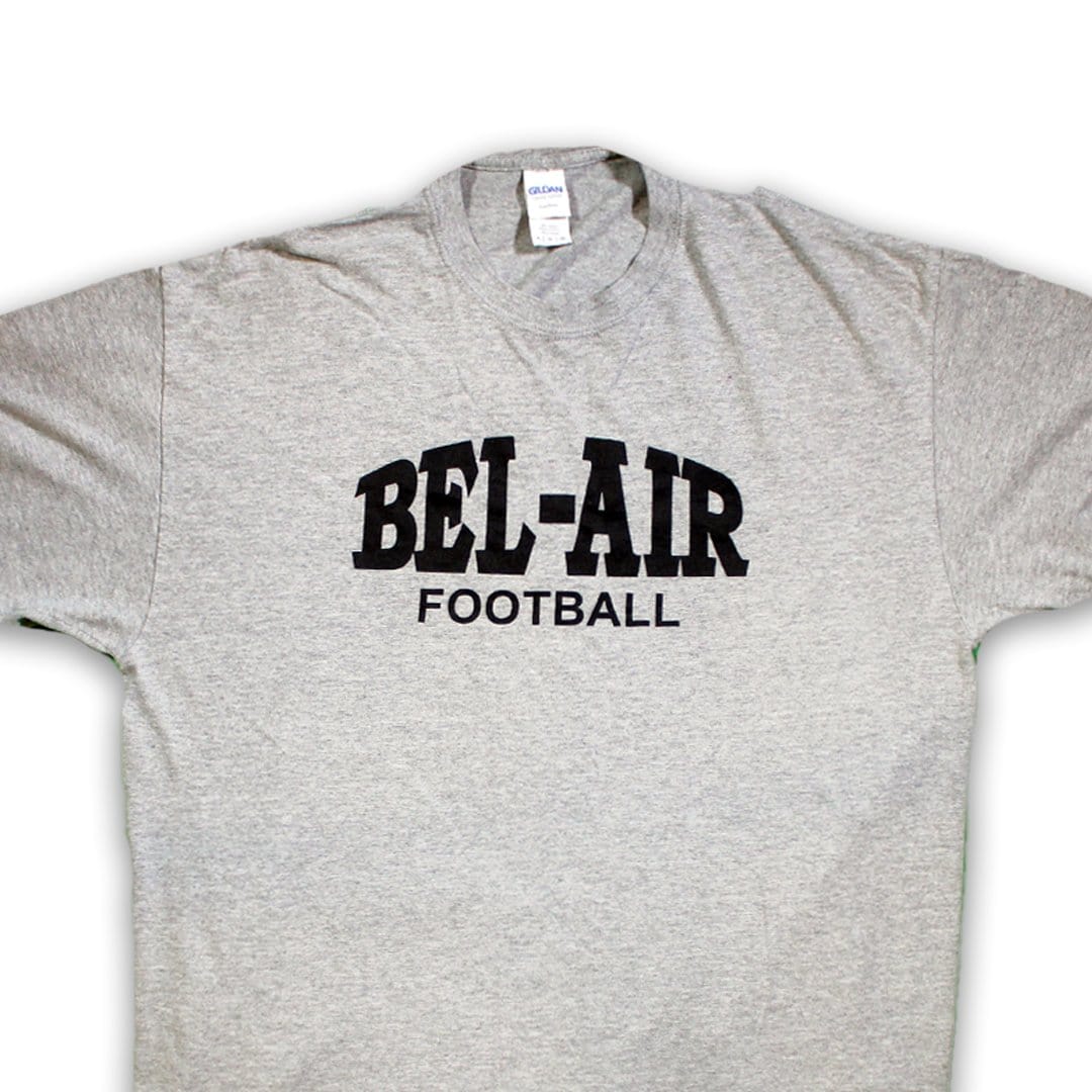 Vintage Grey Bel Air Football Tee (XL) | Rebalance Vintage.