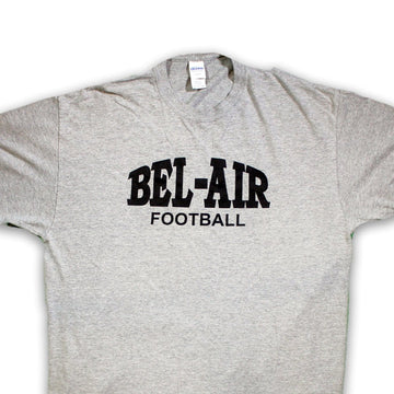 Vintage Grey Bel Air Football Tee (XL) | Rebalance Vintage.