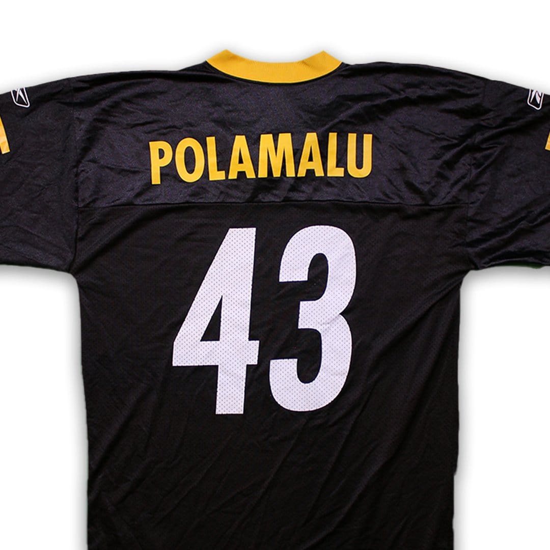 Vintage Reebok Steelers Polamalu 43 Jersey (L) | Rebalance Vintage.