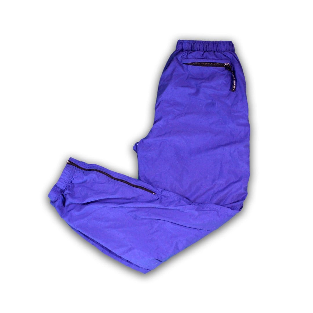 Vintage Blue Polo Sports Windbreaker Pants | Rebalance Vintage.