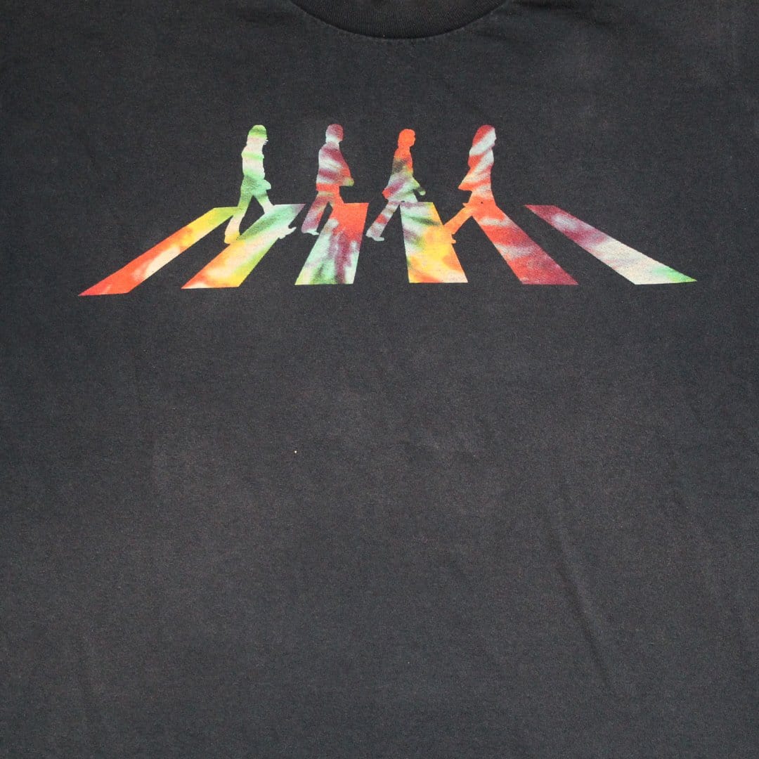 Vintage Beatles Tie Dye Abbey Road Tee | Rebalance Vintage.