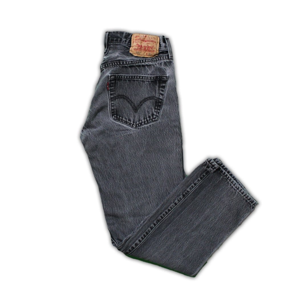 Vintage Black Levi 501s Jeans | Rebalance Vintage.