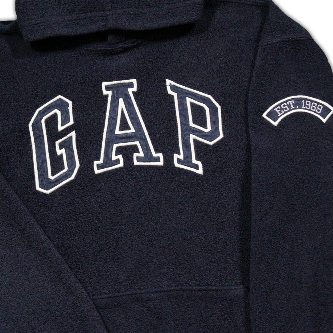 Vintage Dark Fleece Gap Hoodie | Rebalance Vintage.