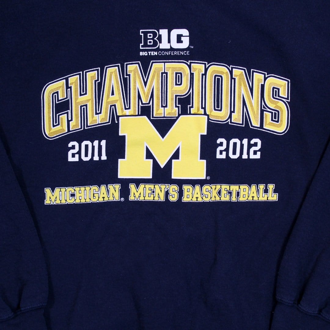 Vintage '11-12 Michigan Men's Basketball Champions Crewneck | Rebalance Vintage.