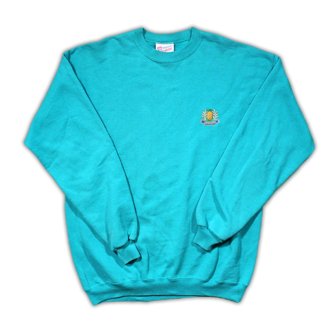 Vintage 90s Newport Pineapple Crewneck | Rebalance Vintage.