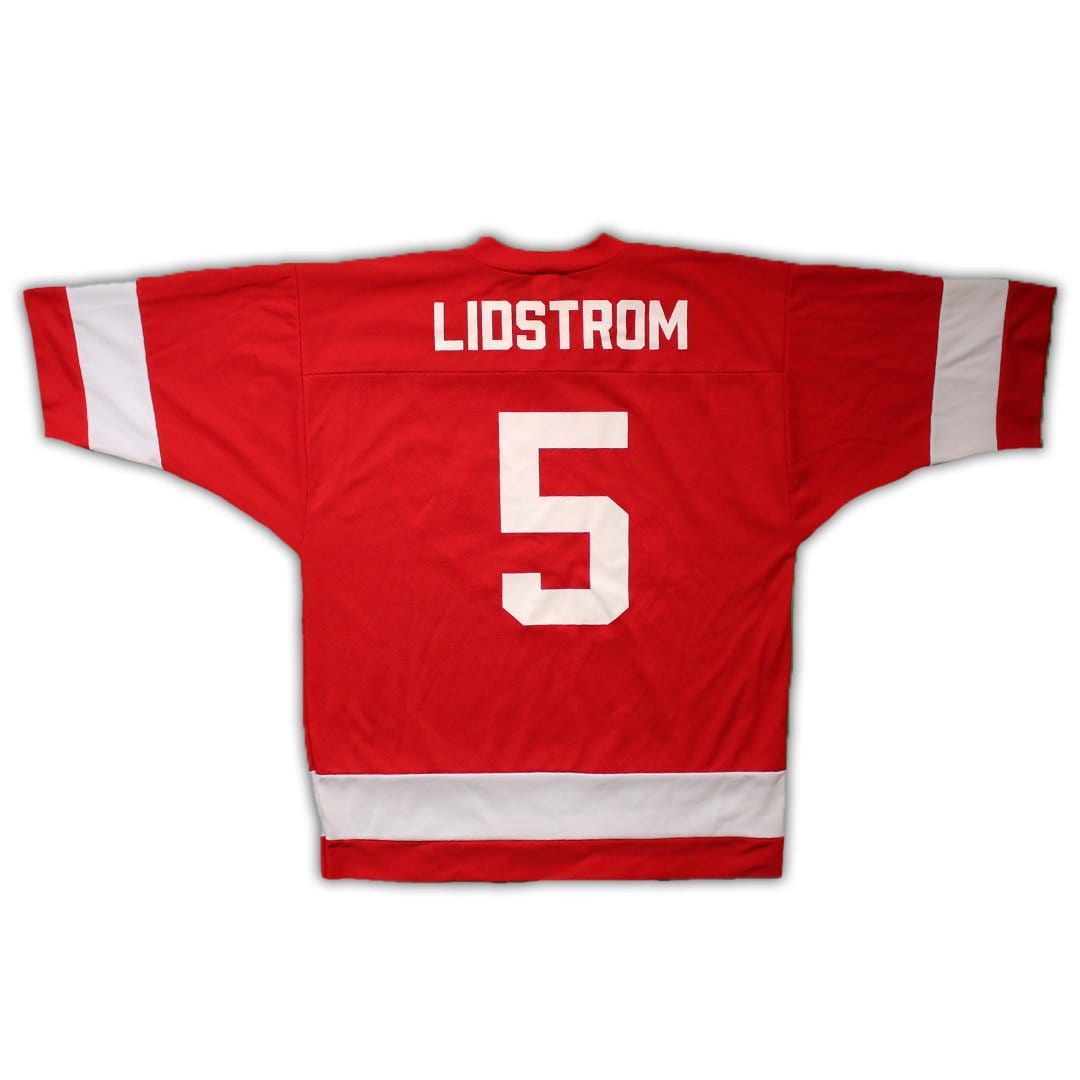 Vintage RARE 90s Detroit Red Wings Lidstrom T Shirt Jersey | Rebalance Vintage.