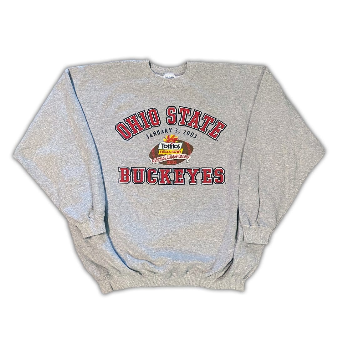Vintage '03 Ohio State Tostito Fiesta Bowl Crewneck (XL/XXL) | Rebalance Vintage.