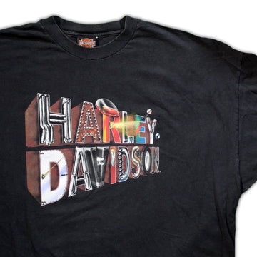 Harley Davidson Rice Lake Tee (L/XL) | Rebalance Vintage.