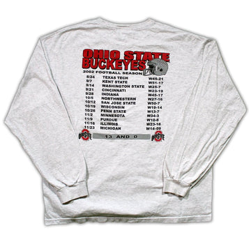 Vintage '02/03 Ohio State Admit One Long Sleeve | Rebalance Vintage.