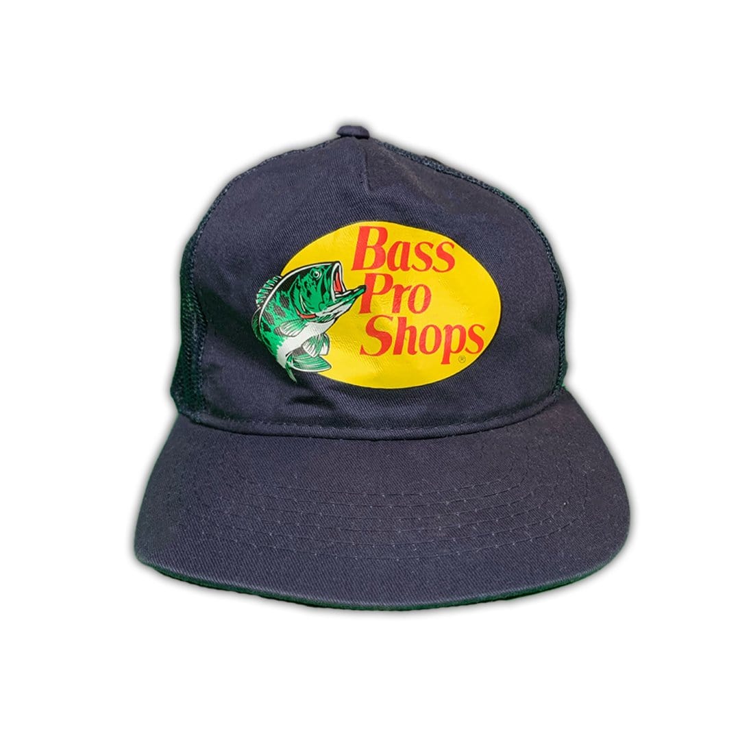Blue Bass Pro Mesh Back Hat | Rebalance Vintage.