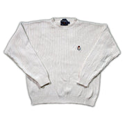 Vintage Cream Chaps Knit Sweater