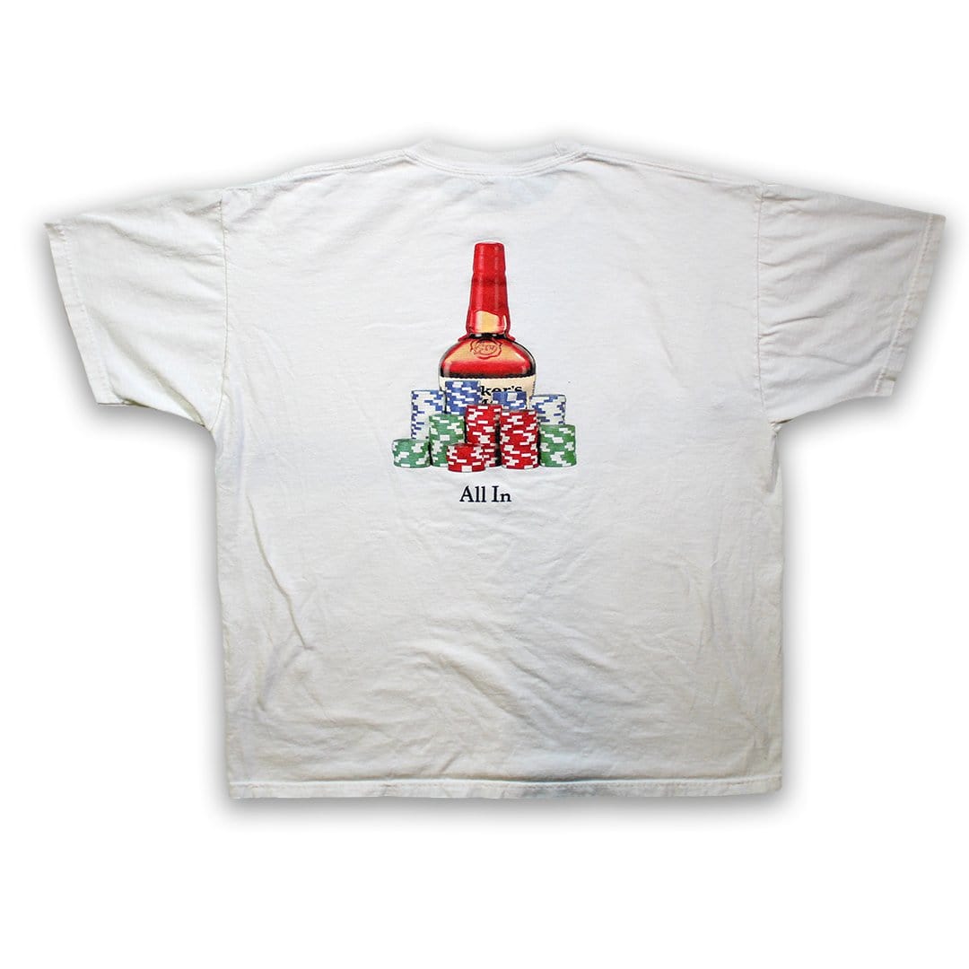 Vintage Maker's Mark Poker 'All in' Tee | Rebalance Vintage.