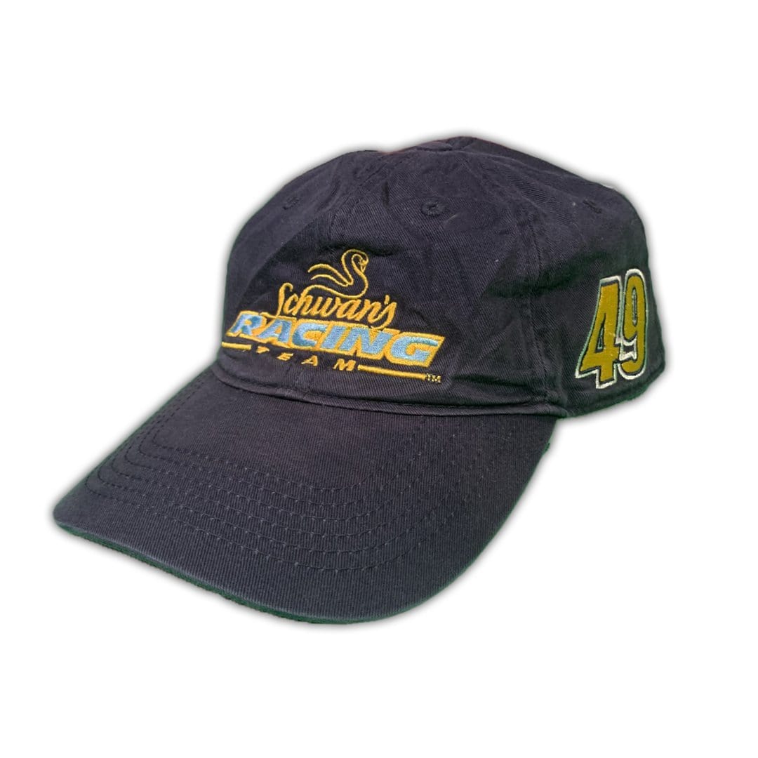 Vintage Schwan Racing Team #49 Hat | Rebalance Vintage.