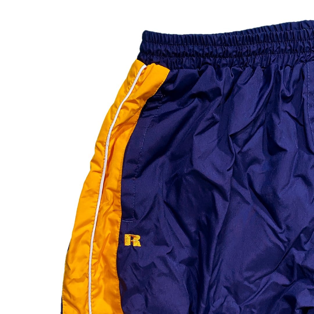 Vintage Michigan University x Russell Athletic Windbreaker Pants | Rebalance Vintage.