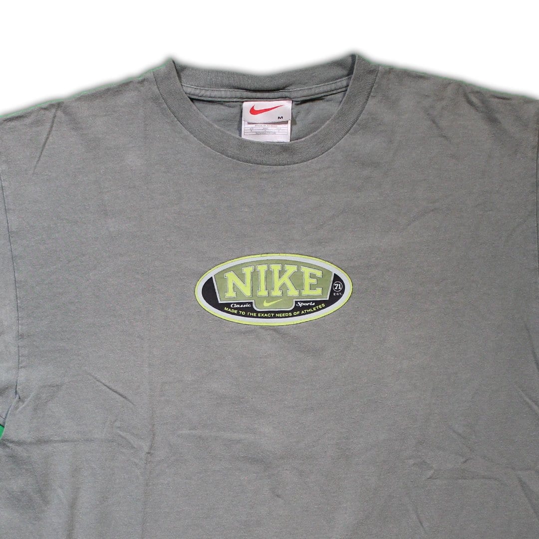 Vintage Green 90s Nike Athletics Tee | Rebalance Vintage.