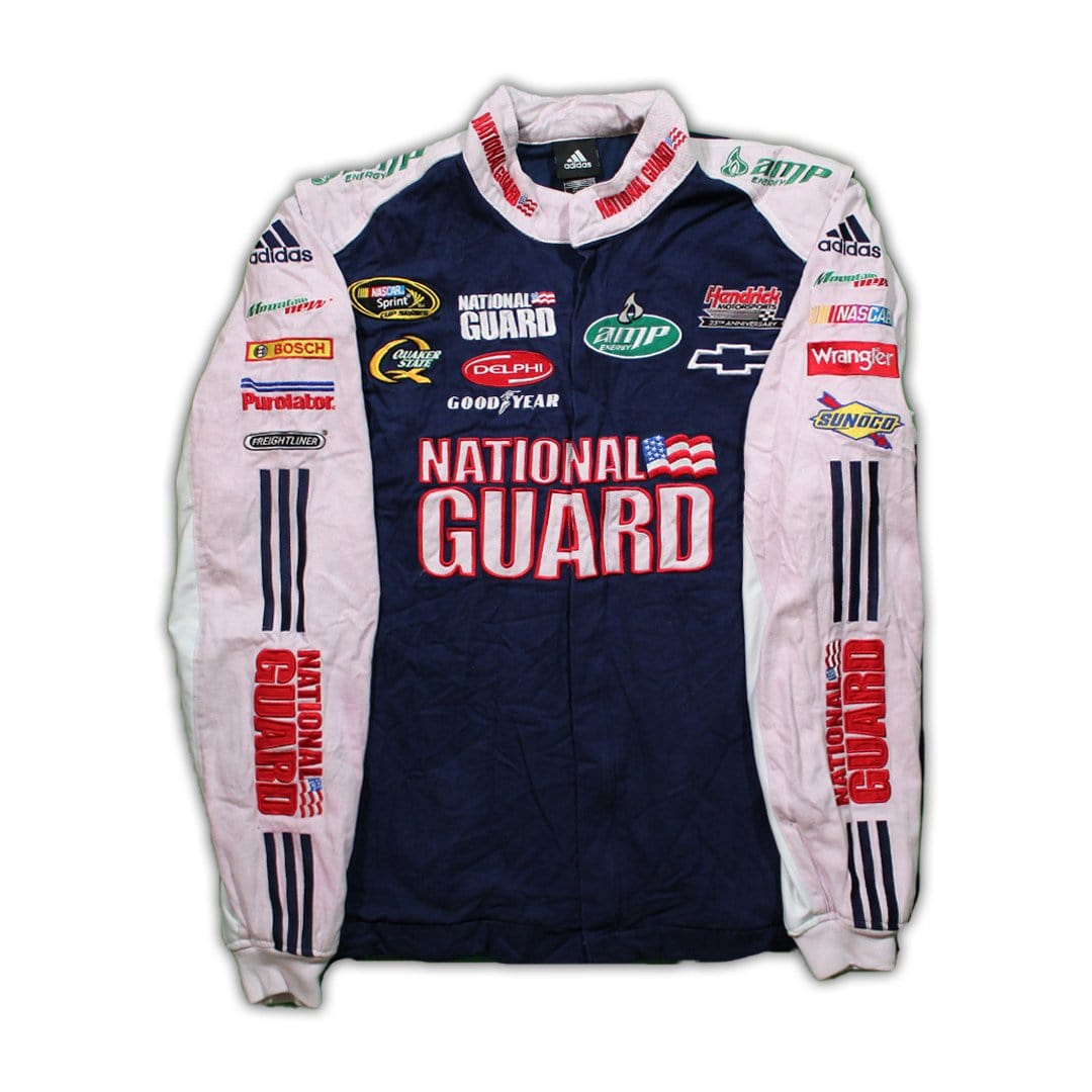 Vintage National Guard x Adidas NASCAR Racing Jacket | Rebalance Vintage.