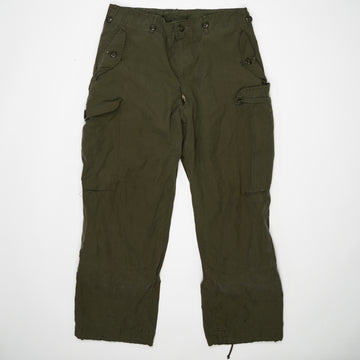Vintage 80s Green Authentic Army Cargo Pants (30 x 28) | Rebalance Vintage.