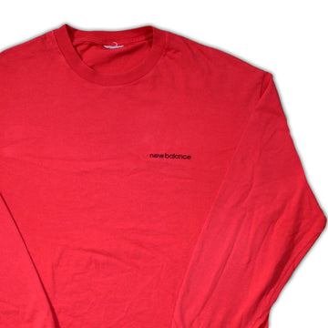 Vintage Red New Balance Long Sleeve (XL) | Rebalance Vintage.