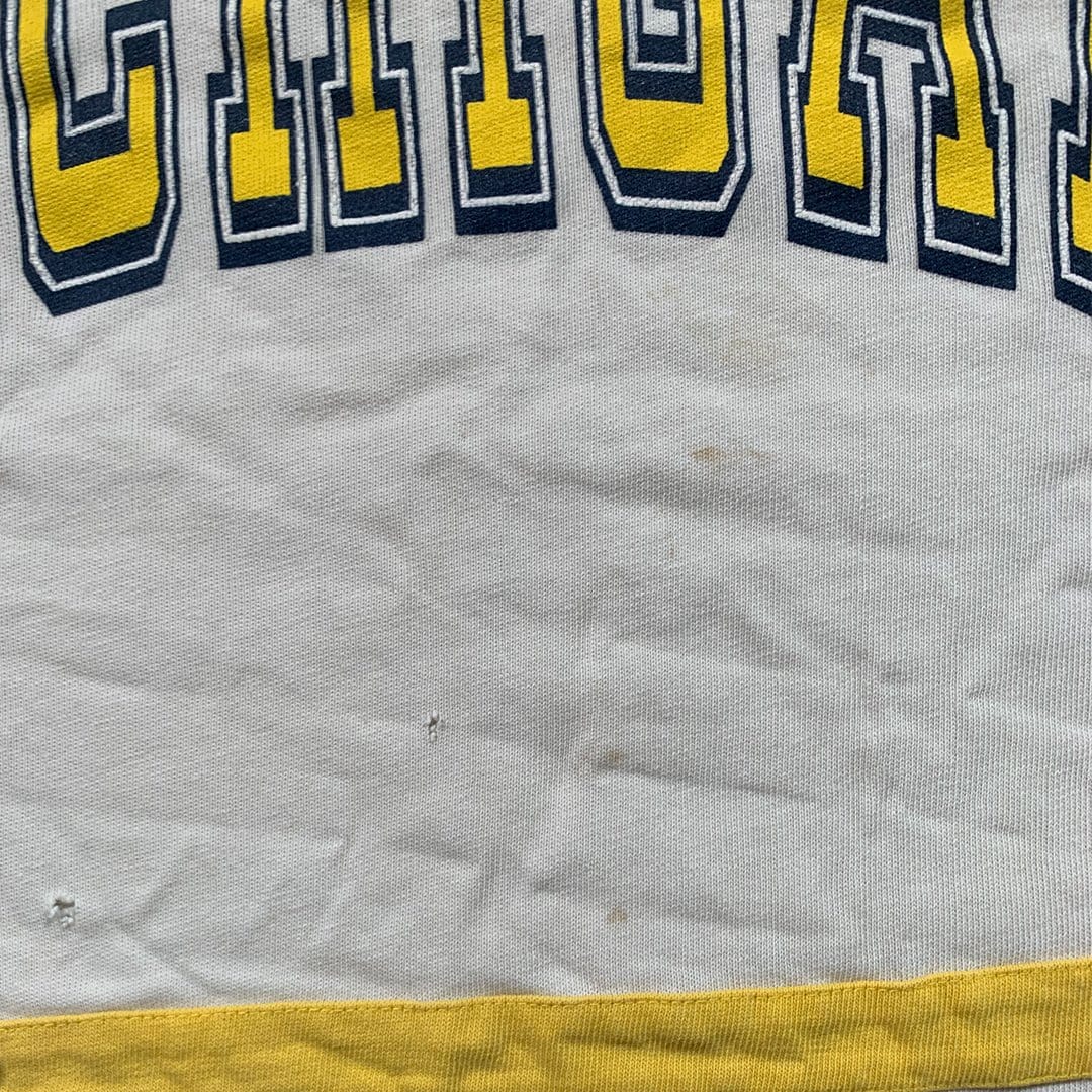 Vintage Michigan Wolverine Jersey Style Long Sleeve | Rebalance Vintage.