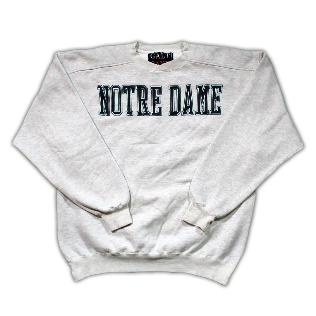 Vintage Notre Dame Go Irish Crewneck | Rebalance Vintage.