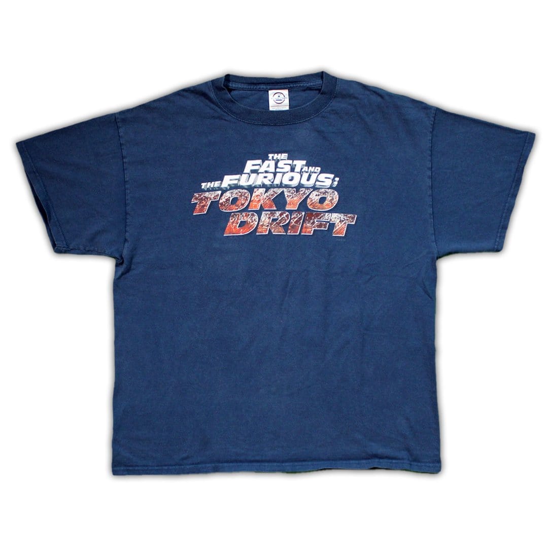 Vintage RARE ’06 ‘Fast & Furious Tokyo  (L)Drift Promo Tee | Rebalance Vintage.