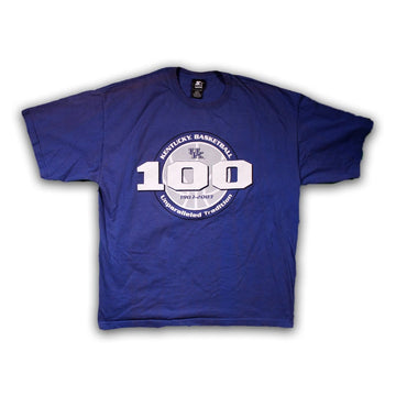 Vintage Starter x University of Kentucky Basketball ‘100’ Tee (XL) | Rebalance Vintage.