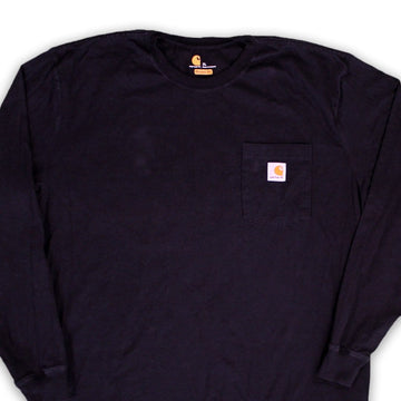 Black Carhartt Long Sleeve (XL) | Rebalance Vintage.