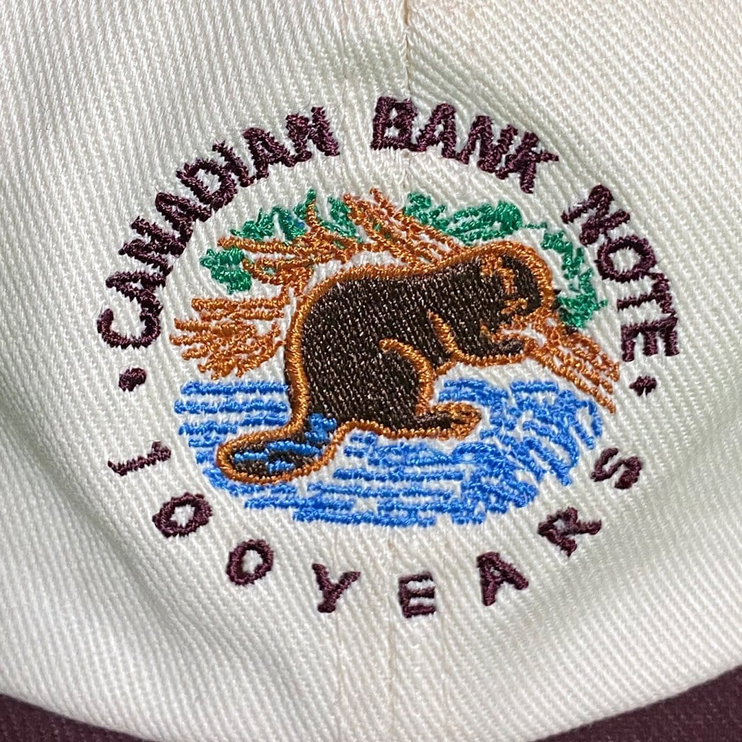 Vintage 100 Years Canadian Bank Note Hat | Rebalance Vintage.