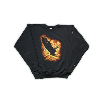 Vintage Eagle Lightning Crewneck | Rebalance Vintage.