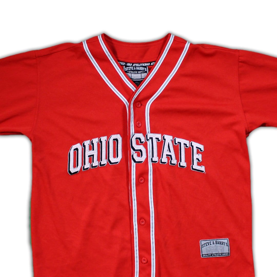 Vintage Ohio State x Steve Barry's Baseball Jersey | Rebalance Vintage.