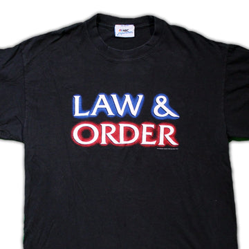 Vintage ’01 Law & Order NBC Promo Tee | Rebalance Vintage.