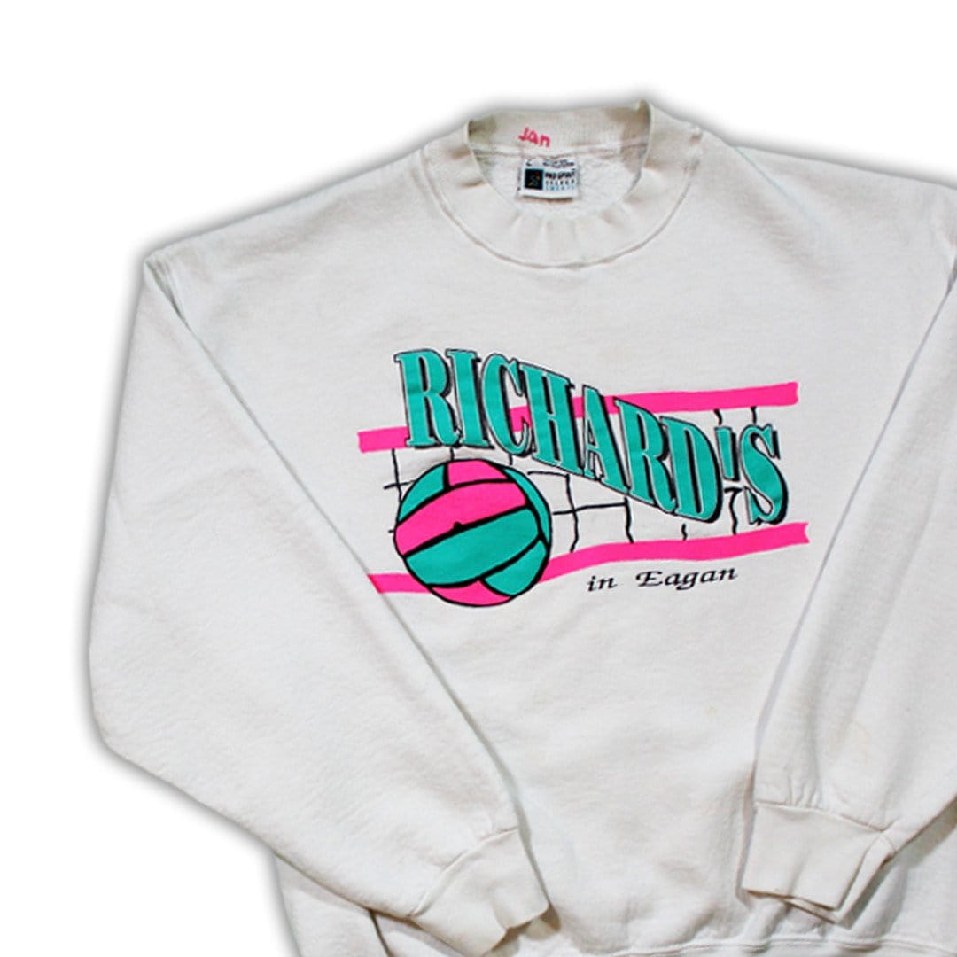Vintage Neon Richards in Eagan Crewneck | Rebalance Vintage.