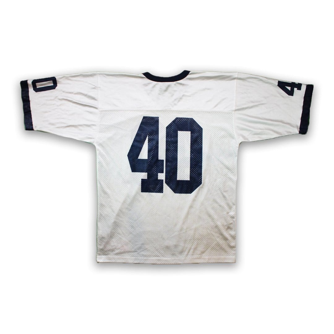 Vintage White + Blue  Nike  #40 Jersey (M) | Rebalance Vintage.