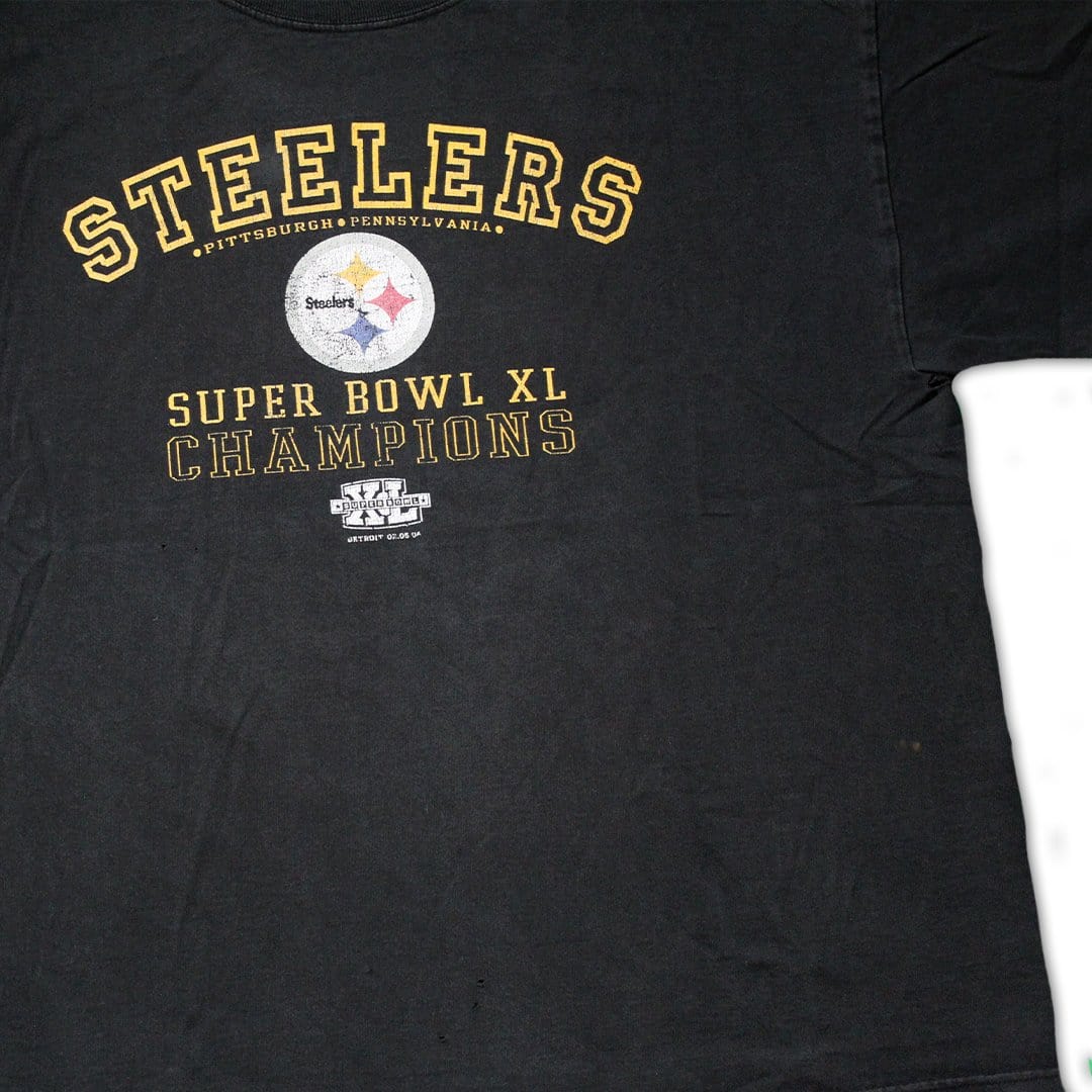 Vintage 0'6 Steelers Super Bowl XL Tee | Rebalance Vintage.