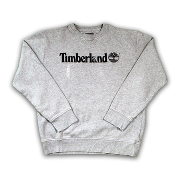 Vintage Grey Timberland Crewneck (S) | Rebalance Vintage.